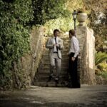 wedding corfu traditional mansion exchange vows