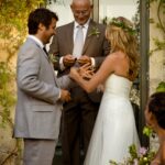 wedding corfu traditional mansion exchange vows