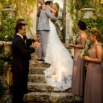 wedding corfu traditional mansion exchange vows