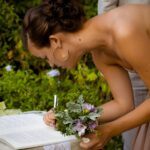 wedding corfu traditional mansion exchange vows
